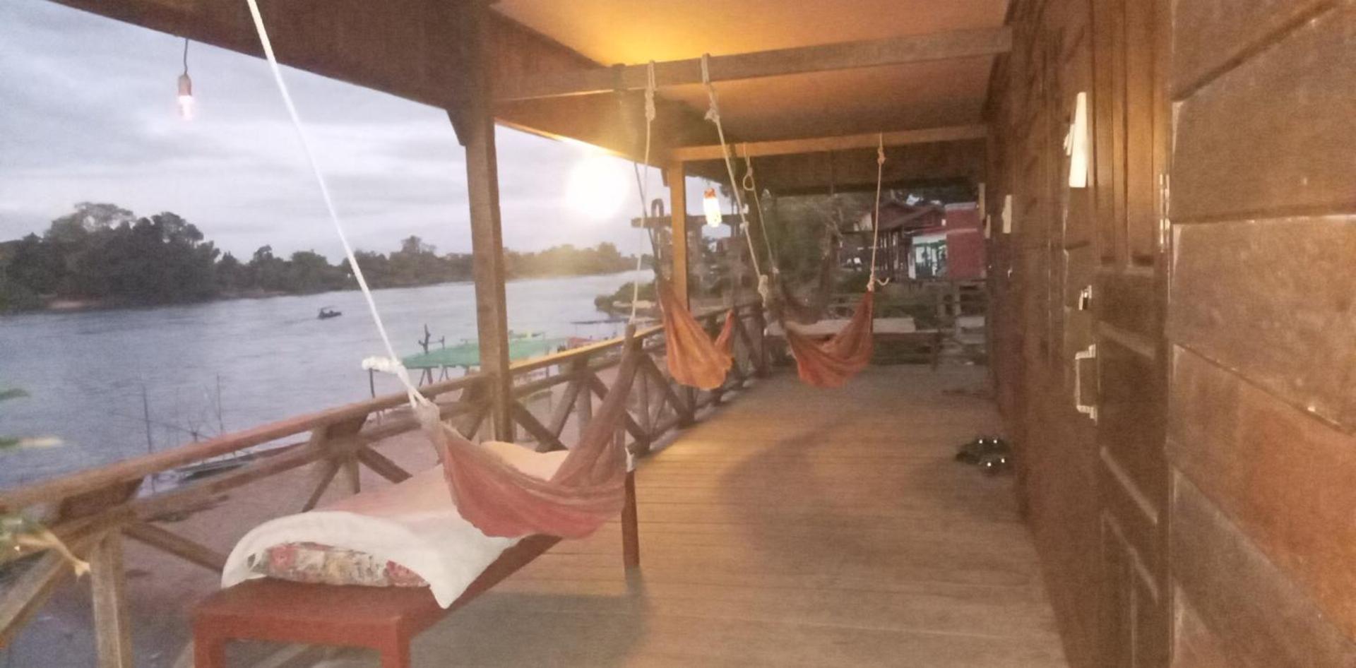 Champa Guesthouse Muang Khong Luaran gambar